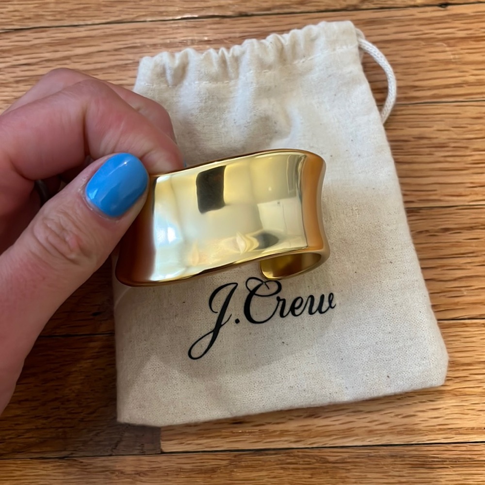 Gold J. Crew bangle